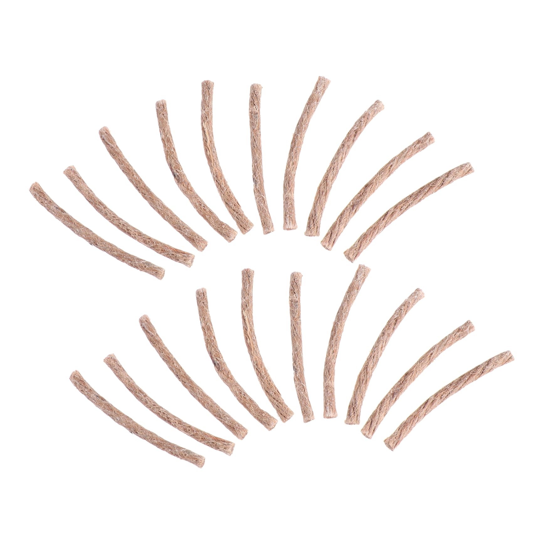 Sosoport 2sets Camping Hiking Fire Starter Rope Wick Rope Lighter Survival Gear 20pcs*2