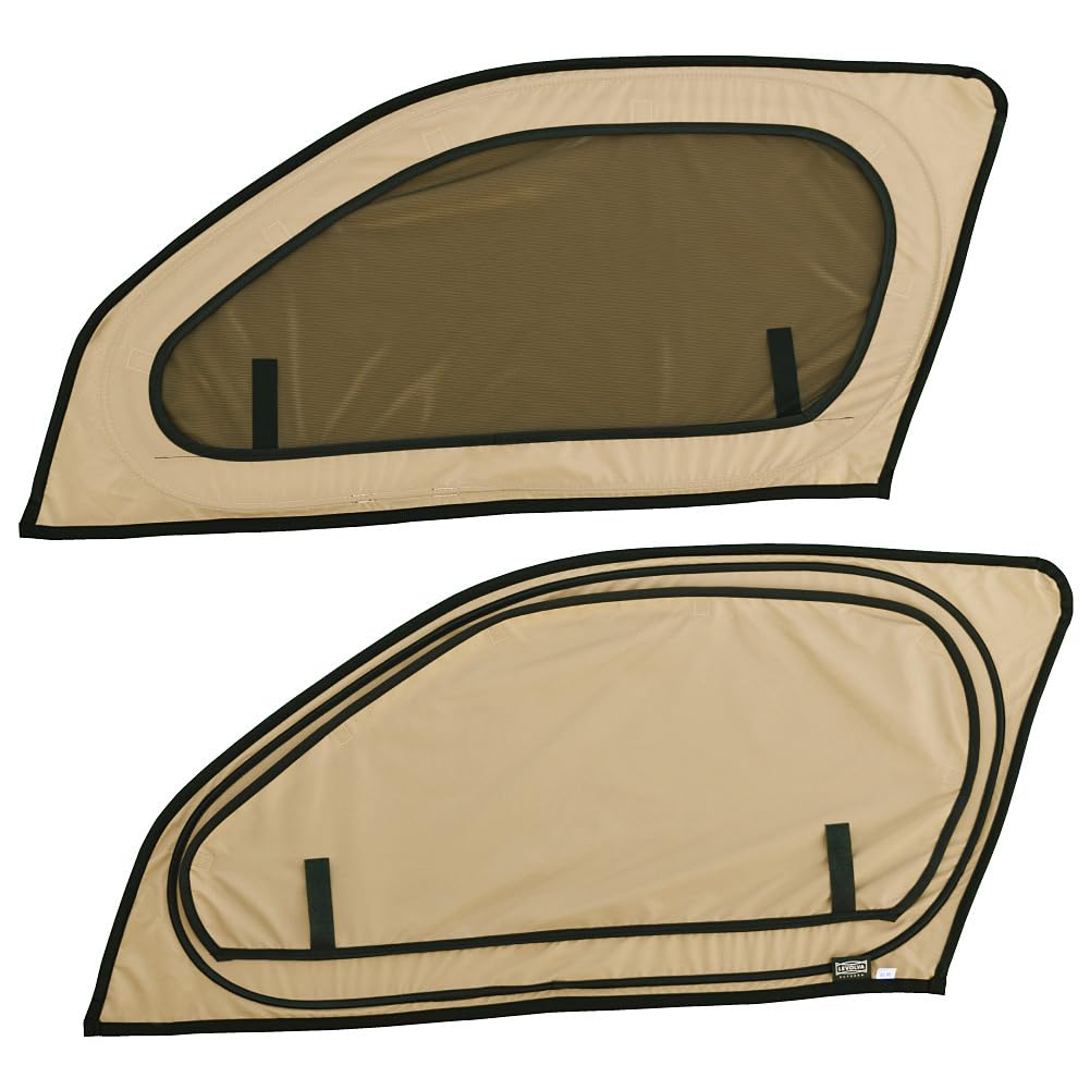 Amazon.co.jp: LEVOLVA OUTDOOR フロントドアガラス用 2WAY網戸