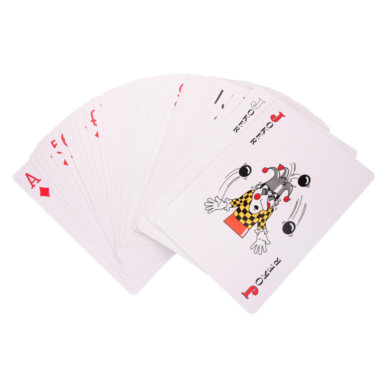 Hohopeti Trickwerkzeug Übergroße Pokerkarten aus Papier Leicht zu Verstauen mit Dekorativem Effekt für Party und Brettspiel
