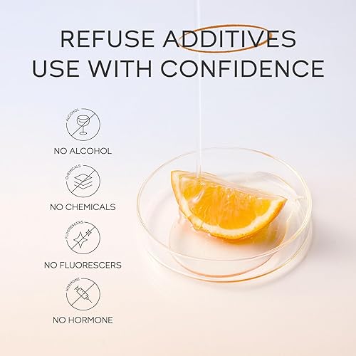 Miniatura 5 de Set de regalo para el cuidado de la piel para niñas adolescentes, juego de cuidado de la piel con vitamina C, kit de 5 piezas de limpieza y cuidado