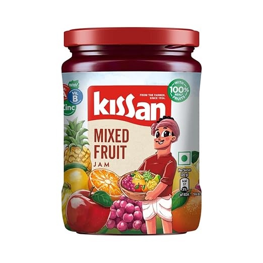 Kissan Mixed Fruit Jam Jar, 700g Everything Else