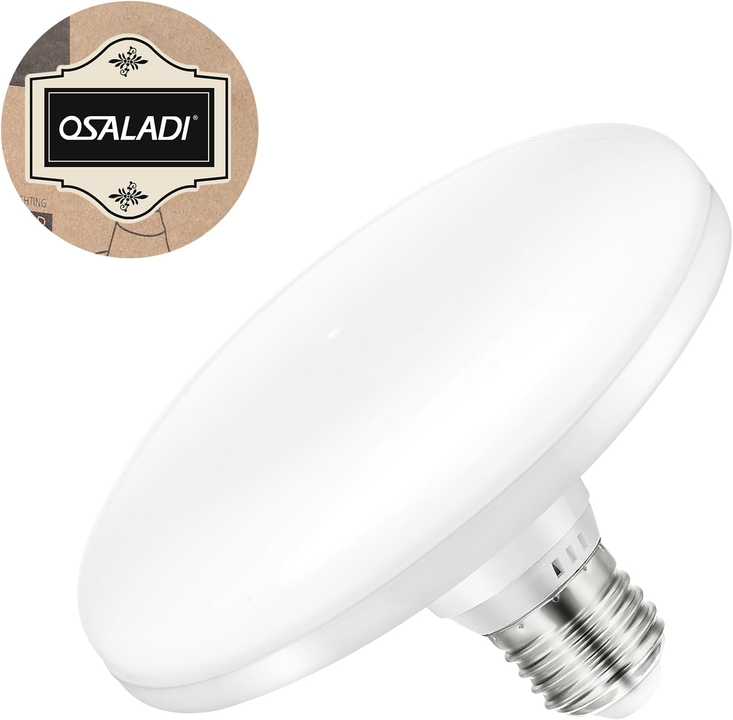 OSALADI E27 Energy Saving LED Lamp Flat High Power LED Light Bulb 220V E27 24W UFO LED Light for Home Lighting image 4