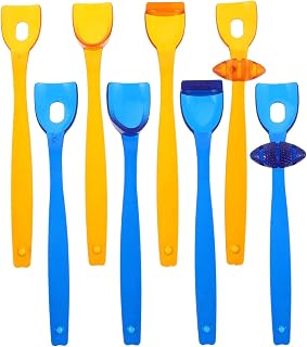 Tongue Trainer Exerciser 8pcs PP Oral Motor Tool for Speech