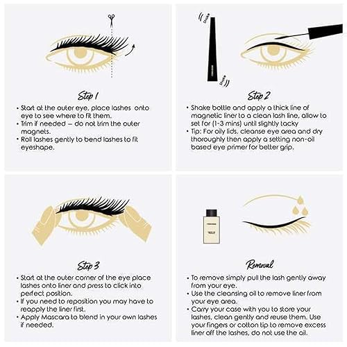 Miniatura 4 de Delineador Magnético Magnomatic - Super Black