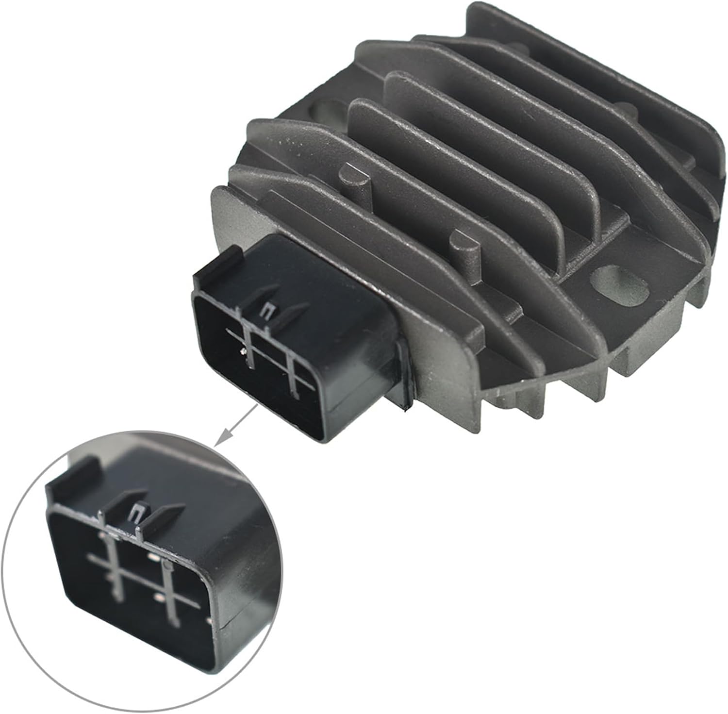 Voltage Regulator Rectifier 31600-HM8-003 31600-HM8-013 Replacement for 250 400X 250TM 250TE FourTrax 250 ES 400EX Sportrax 400 EX 250
