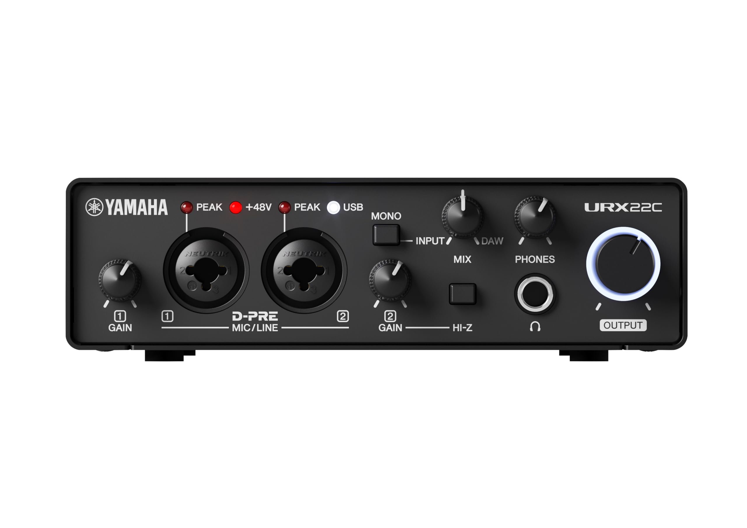 Amazon.com: Yamaha 2-in/2-out USB-C Audio/MIDI Interface with 32