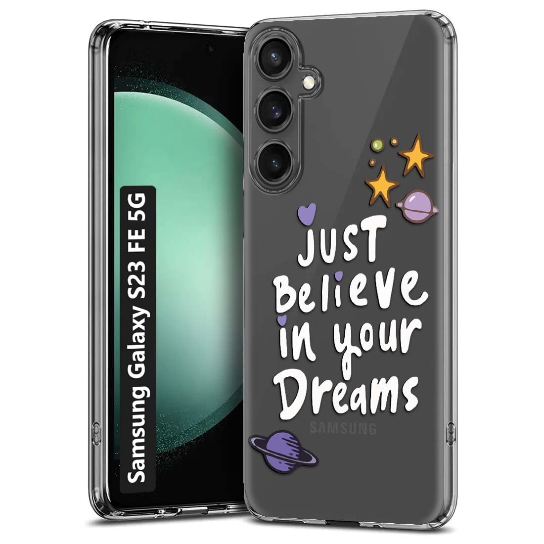 Fashionury Designer Soft Back Cover Case Compatible for Samsung Galaxy S23 FE 5G -D3060 (B0CRRNTY4S) Amazon Price History, Amazon Price Tracker