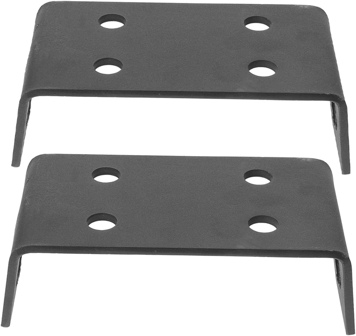 Alipis 2pcs Trailer Hitch Spacer Winch Mount Kit Heavy Duty Winch Mount Plate for Off-Road