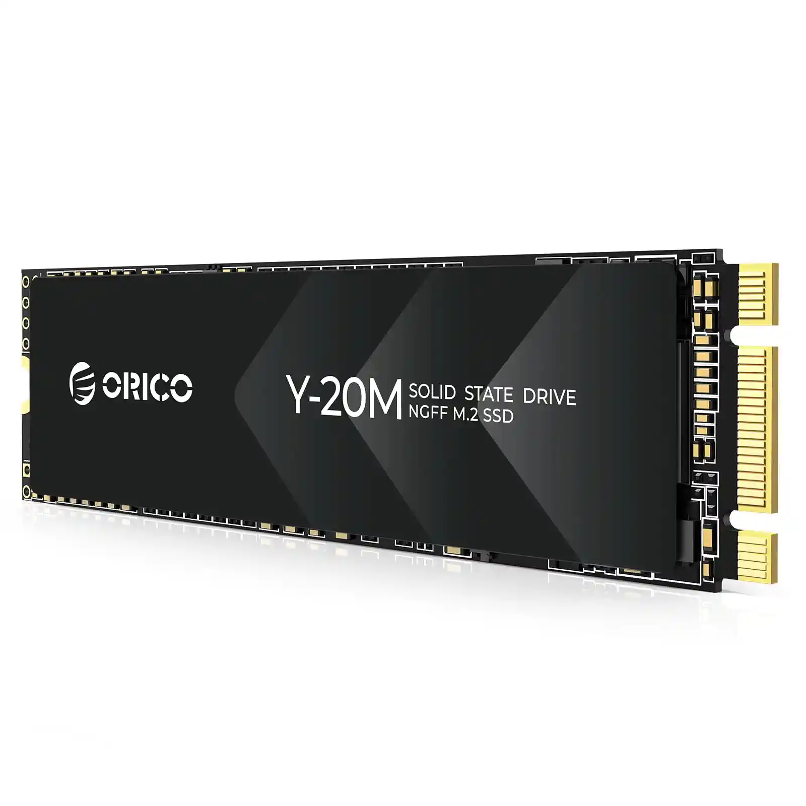 ORICO 512GB M.2 2280 SATA SSD, SATA III 6Gbps M2 SSD mit B+M Schlüssel, 500MB/s Internes Solid State Laufwerk für Desktop/Laptop - Y20M