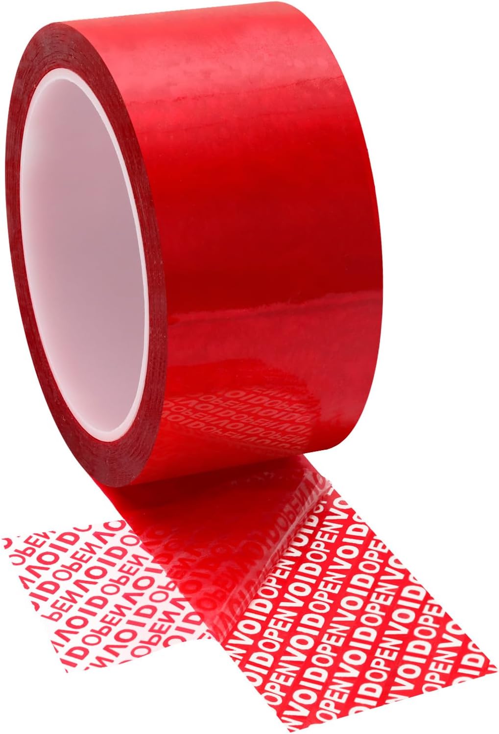 Tamper Tape Red Tamper Evident Security Seals Tape, Transfer Tamper Proof Security Void Tapes (Red, 1.88 inch x 55 Yards)