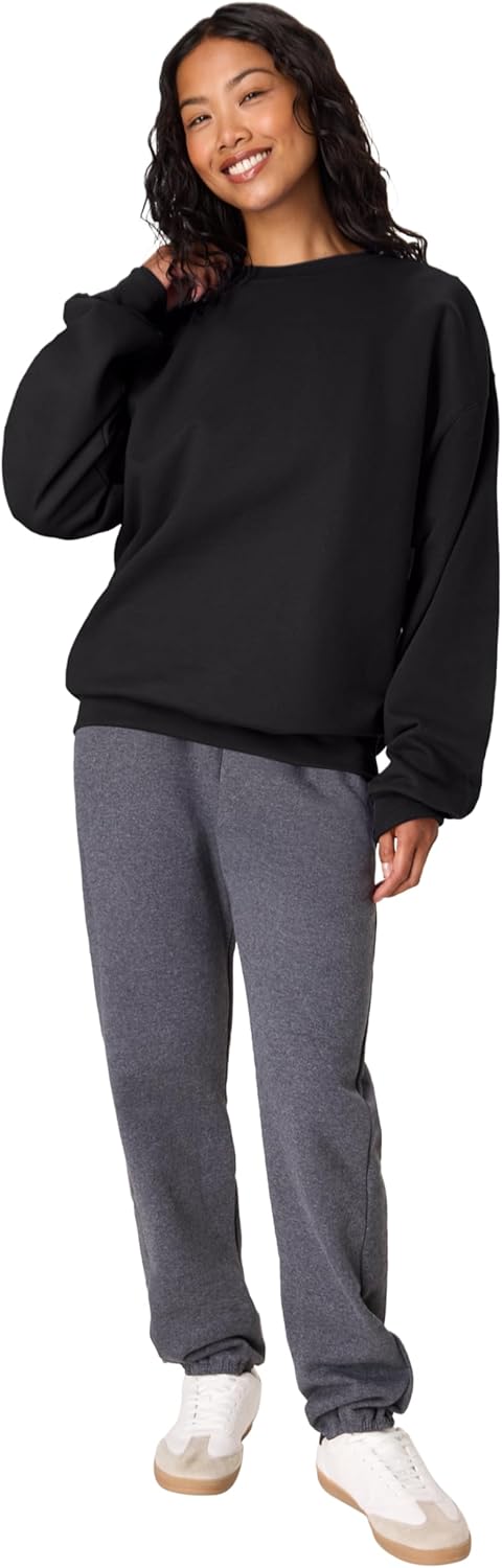 Hanes mens Ultimate Sweatshirt, Heavyweight Fleece Sweatshirt, Crewneck Pullover for Men - Image 5