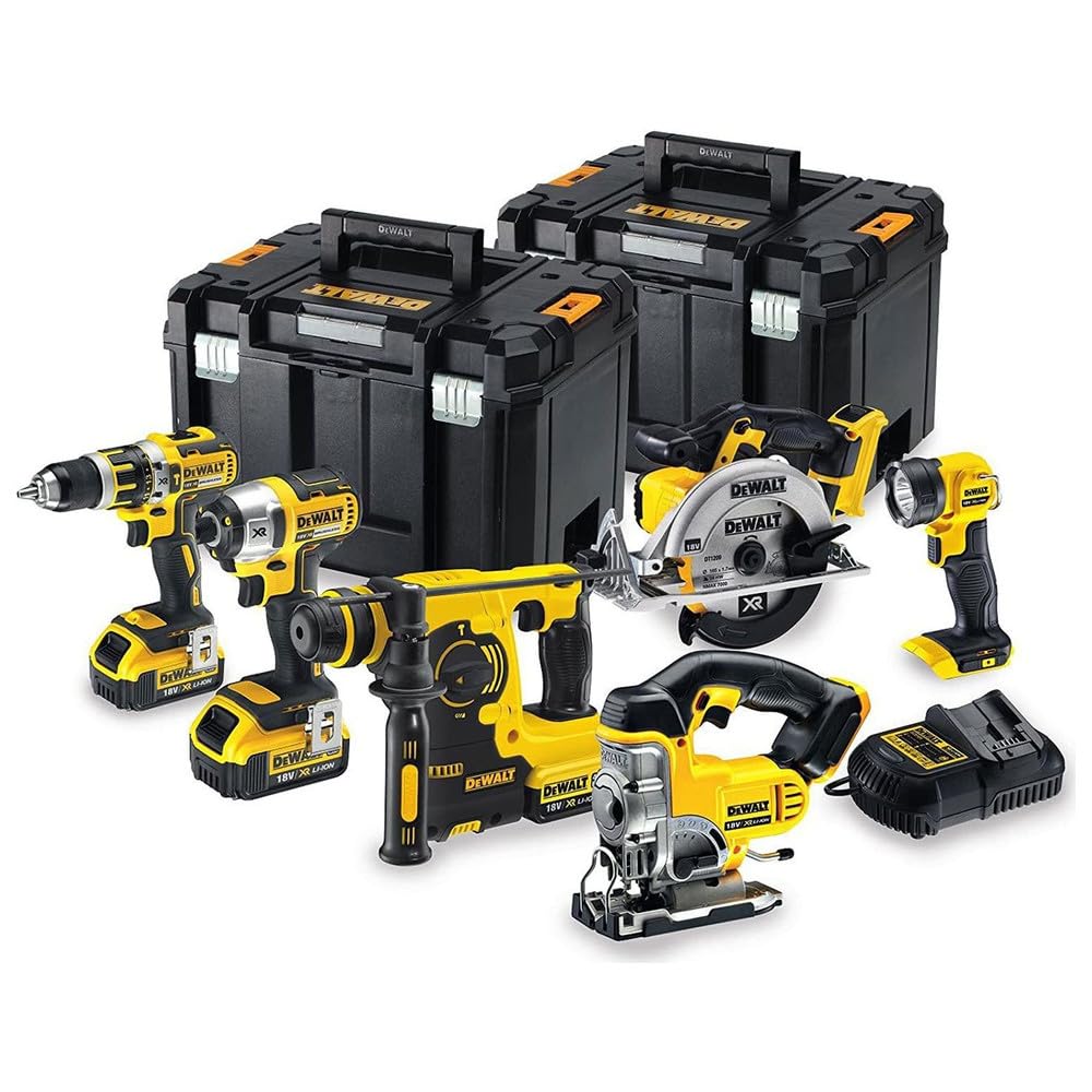 Dewalt DCK699M3T 6Tlg. Akku-Kombi-Set 3x 4,0Ah 18V