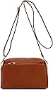 FashionPuzzle Triple Zip Small Crossbody Bag