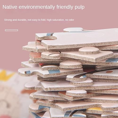 Miniatura 6 de 24 piezas de rompecabezas de papel para niños de 1 a 3 años de edad de 2 a 4 años, educación temprana, educativo, jardín de infantes, dibujos