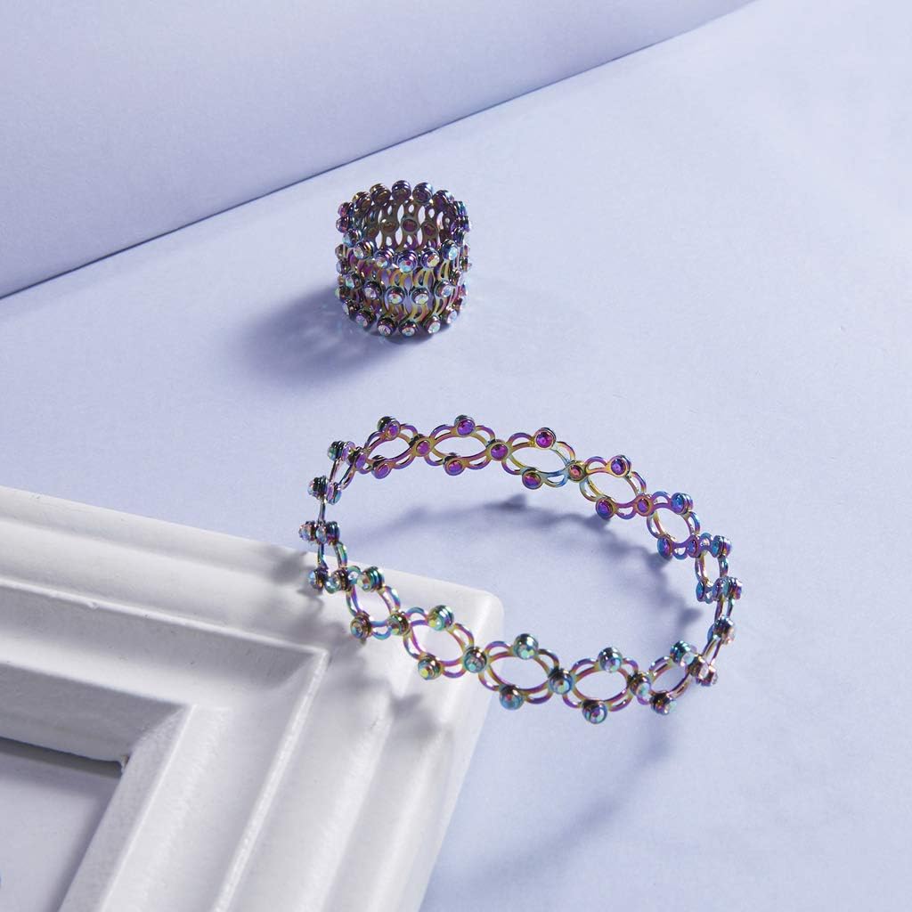 Novelty Stretchable Twist Folding Telescopic 2 in 1 Retractable Jewelry for Couples Retract