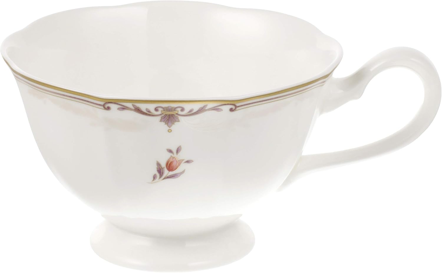 Narumi 50330-2540 Diane Cup Saucer, 7.3 fl oz (210 cc), Red, Cute, Stylish, Coffee Cup, Made in Japan