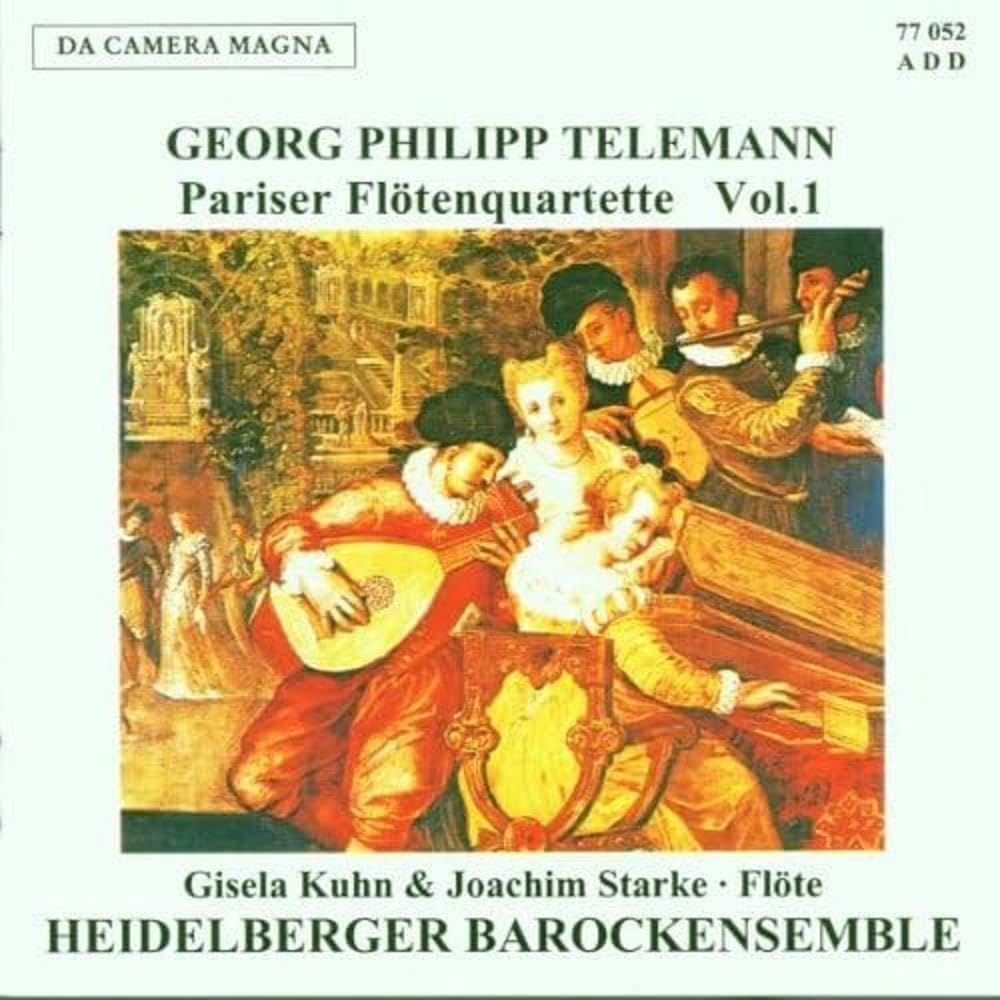 Georg Philipp Telemann: Flute Quartet Vol. 1