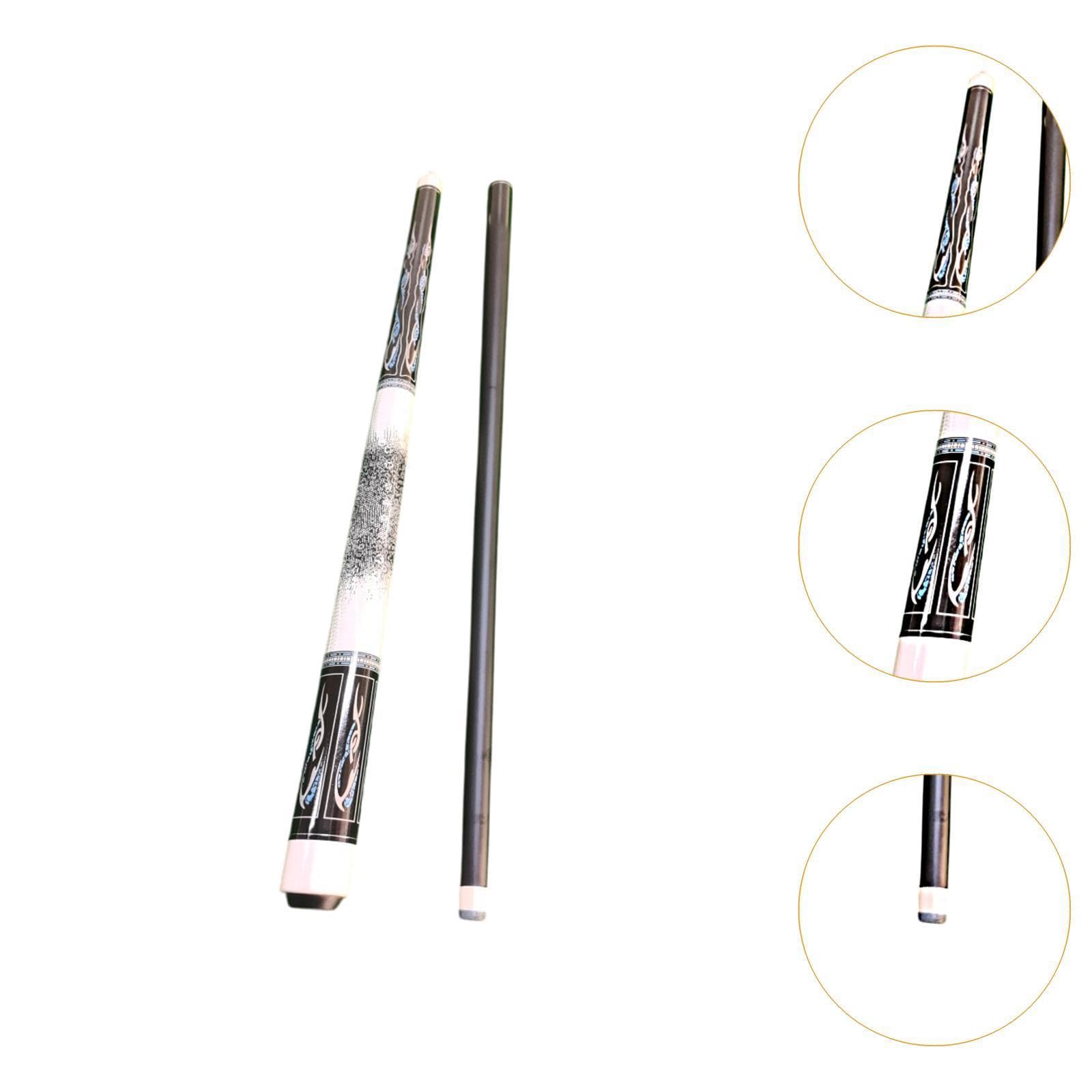 rockible Stecca da Biliardo Segmentata Portatile con 1/2 Stecca da Biliardo Divisa in Fibra di Carbonio per Giochi, Pa