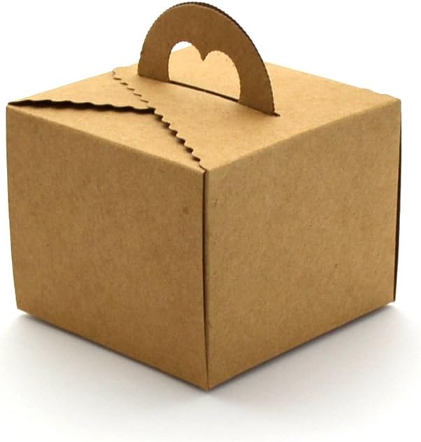 Treat Box Cookie Box Pastry Box Cake Box (20, Kraft)
