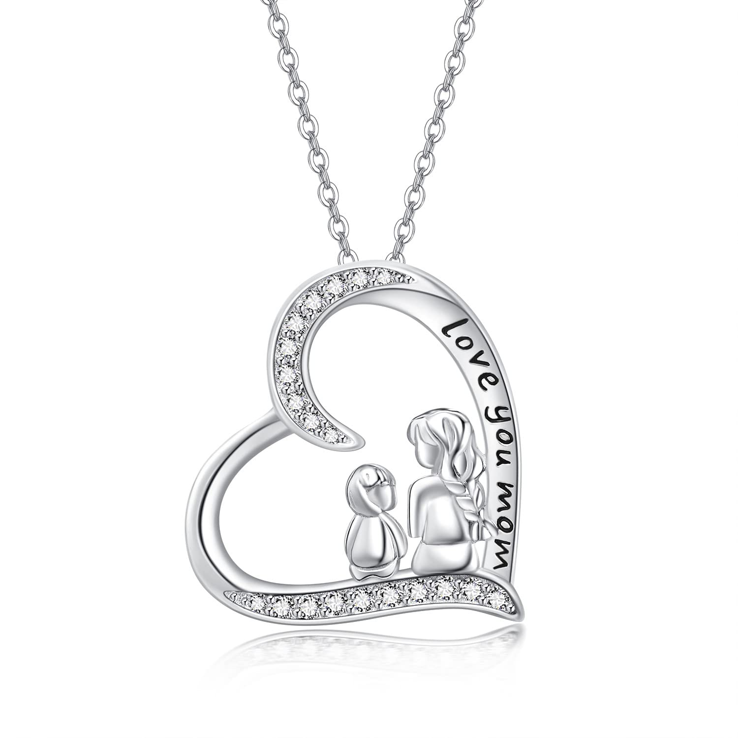 Collana In Argento 925 Per Donne - Regalo Di Compleanno Per 30°, 40°, 50°, 60°, 80° - Gioiello Elegante Per Moglie, Mamma O Figlia