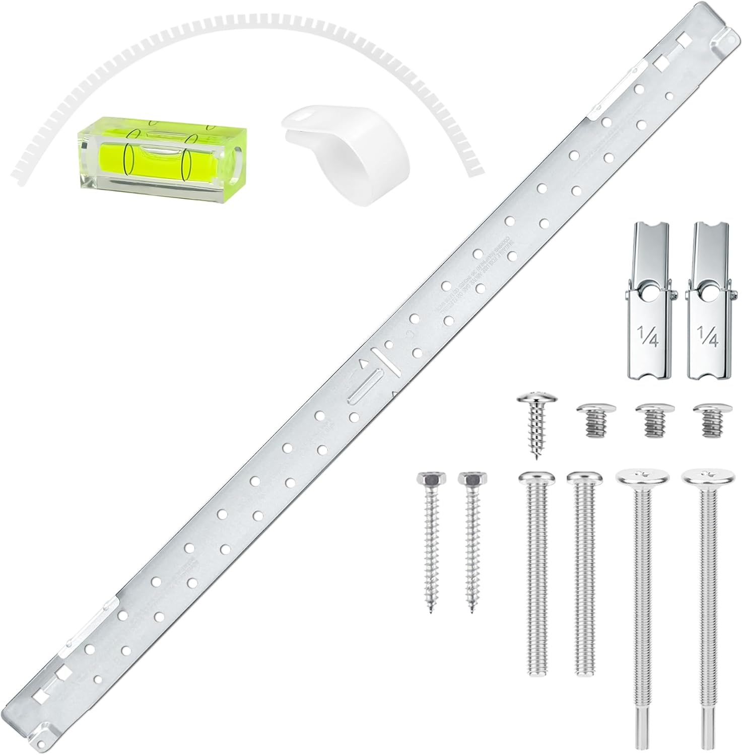 BigHead WB56X35363 Microwave Mounting Bracket Assembly Replacement for GE Microwave Oven | Includes Column Level & WB02X35527 Screws | Replaces AP6986668 PS16216996 WB56X10669