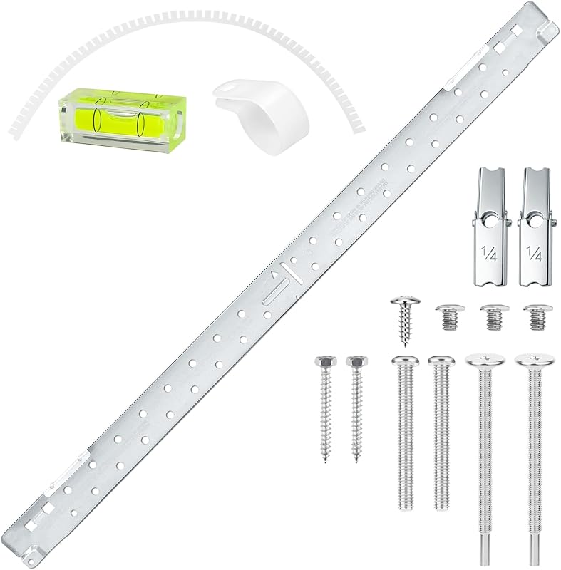 BigHead WB56X35363 Microwave Mounting Plate/Bracket Assembly Replacement for GE Microwave Oven | Includes Column Level & WB02X35527 Screws | Replaces AP6986668 PS16216996 WB56X10669