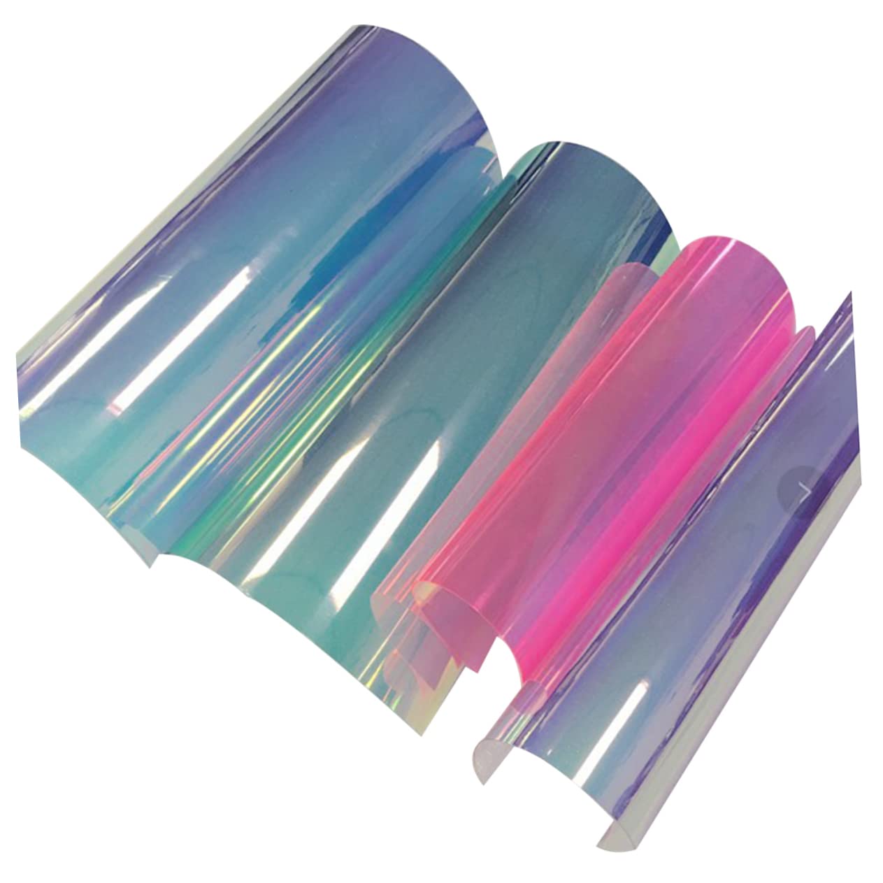 Película de PVC transparente arcoíris Homoyoyo para tus decoraciones y proyectos craft