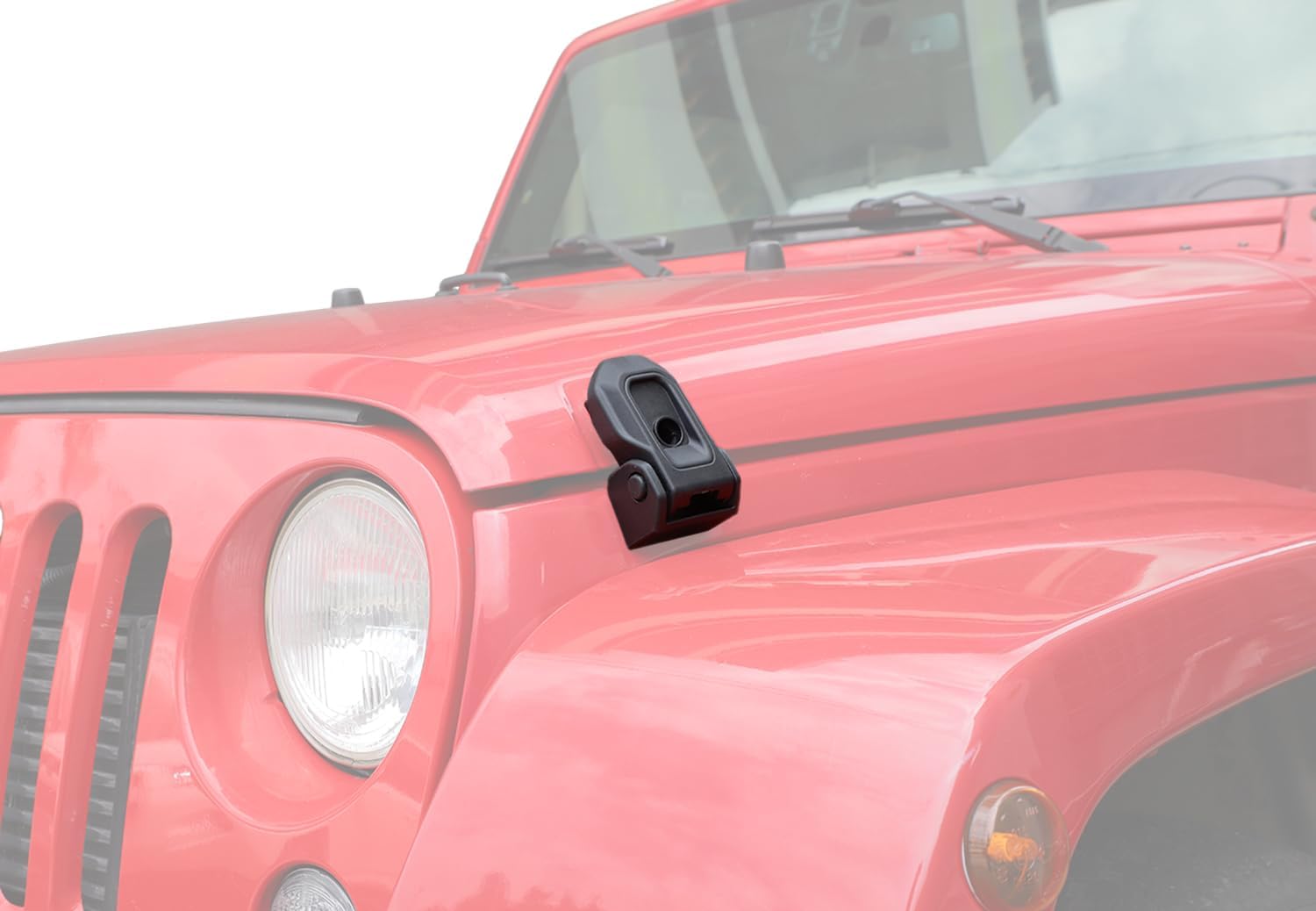 Locking Hood Latch, Hood Latch for Jeep Wrangler JK JKU 2007-2017, Anti-Theft Hood Pin Lock Catch Latches Car Accessories Original Replacement