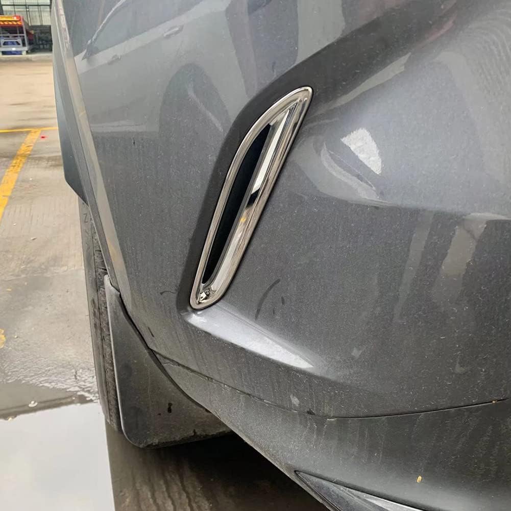 Beautost for Lexus NX 250/350/350 F Sport/350h/450h+/450h+ F Sport 2022 2023 2024 2025 2026 Rear Fender Vent Air Outlet Bezel Modling Cover Trim Chrome