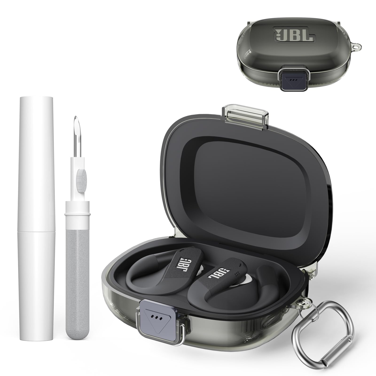 Photo 1 of Protective Case for JBL Endurance Peak 4 with Safety Lock and Carabiner