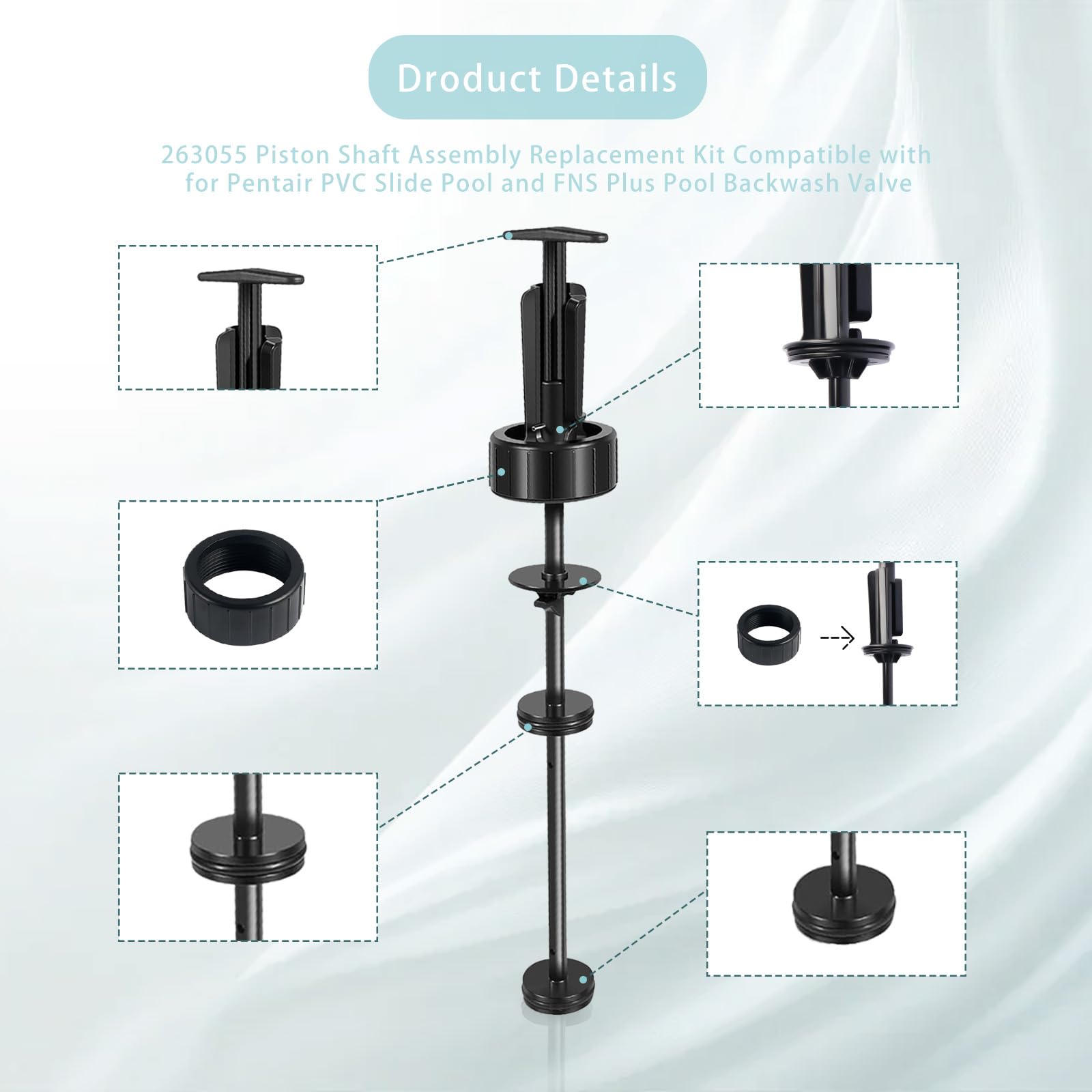Amazon.com: 263055 Piston Shaft Assembly Replacement Kit