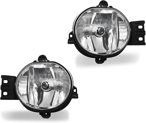 Miniatura 2 de Conjunto de luces antiniebla compatible con Dodge Ram 1500 2500 3500 2002-2009/2004-2006 Durango Pickup Truck 2002-2008 Dodge Ram lámpara antiniebla