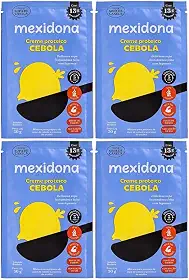 Kit com 4 Pacotes de Sopa de Caneca Creme Proteico Cebola de 30g cada - Mexidona