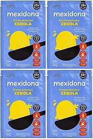 Kit 4 Sopa de Caneca Creme Proteico Cebola Mexidona 30g | Pronta em 3 Min