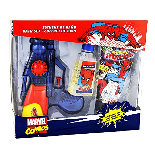 Preisvergleich Produktbild SPIDERMAN WC-Wasser / Duschgel / Warter Pistole Geschenkbox, 75 ml, 3 Stück