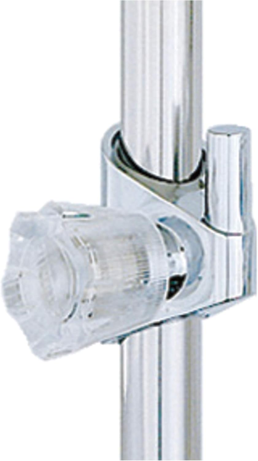 Delta BAS3BX Replacement Bar Sld-15511C, N/A, Modern Round Showerhead, 5 Settings, 60 in. Ultraflex Hose, Lifetime Limited Warranty