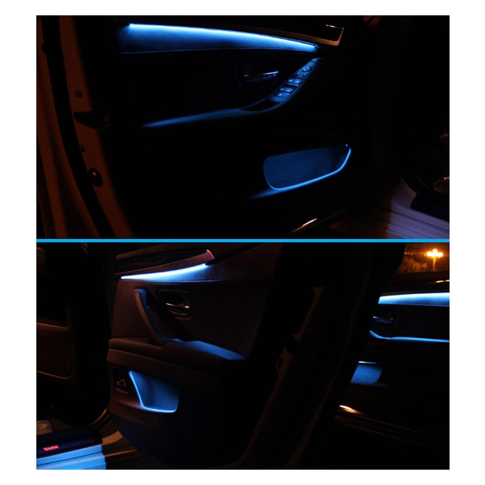 BMW f10 アンビエントライト BMW F10/f18 5シリーズ2010-2017用のLEDアンビエントライト