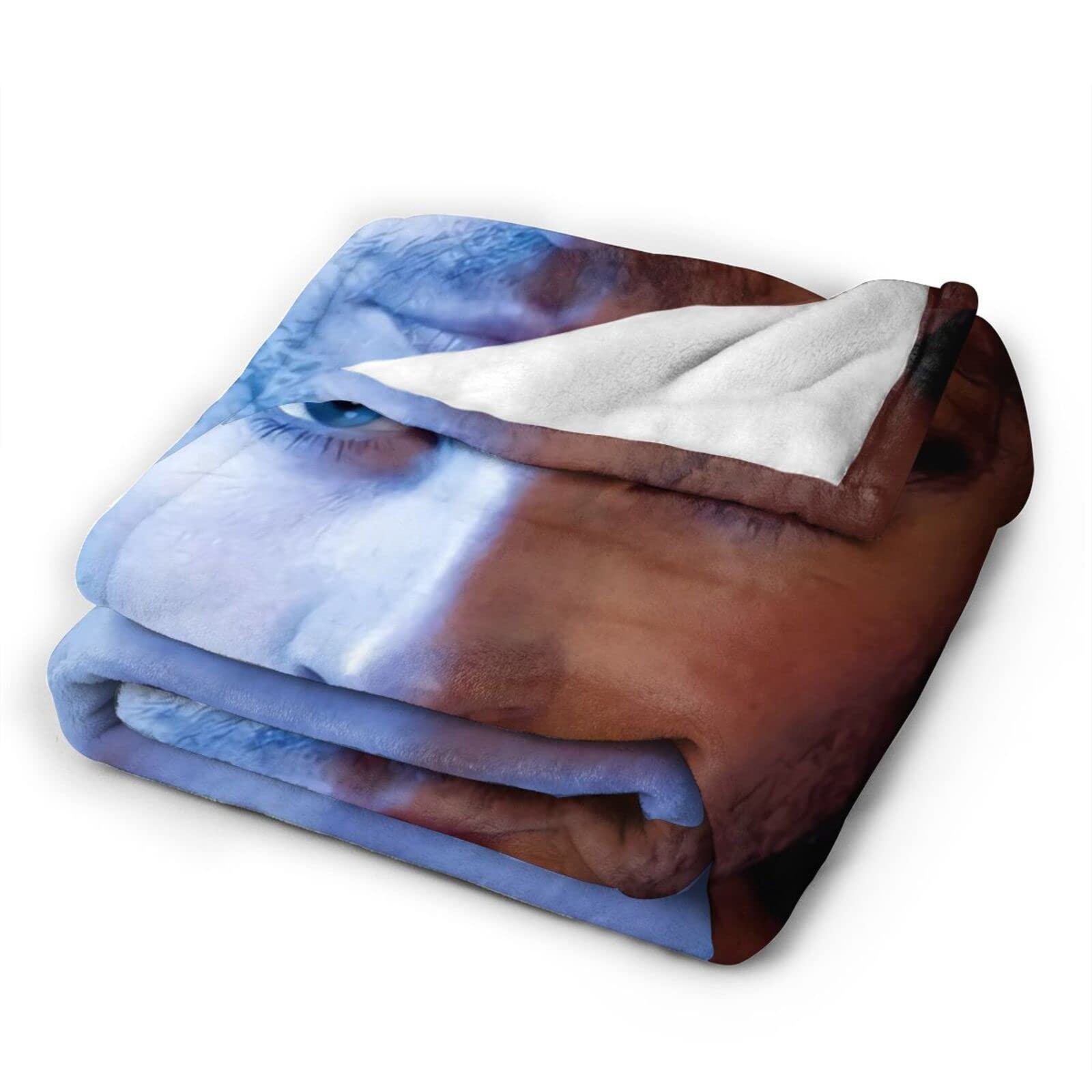 Cozy Plush Damon Thow Manta Salvatore Manta de Franela, Ropa de Cama cálida Manta Suave de Forro Polar para sofá, Sala de Estar, Oficina, Coche, Campamento, Mantas de Playa de 50.0 x 40.0 in