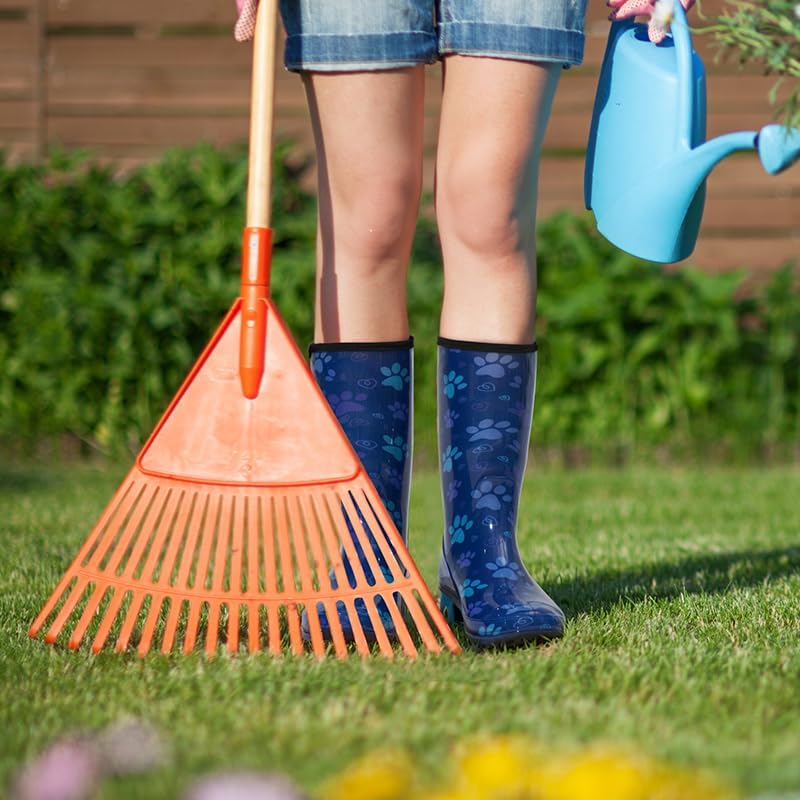 HISEA Women's Rain Boots Waterproof Mid Calf Garden Boots for Women - Image 2