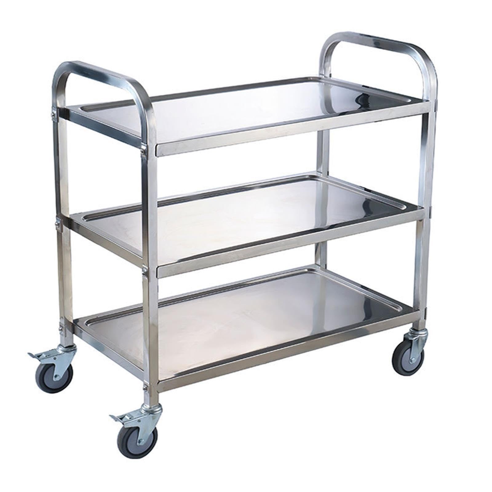 Carrello in acciaio inox Carrello da pranzo mobile