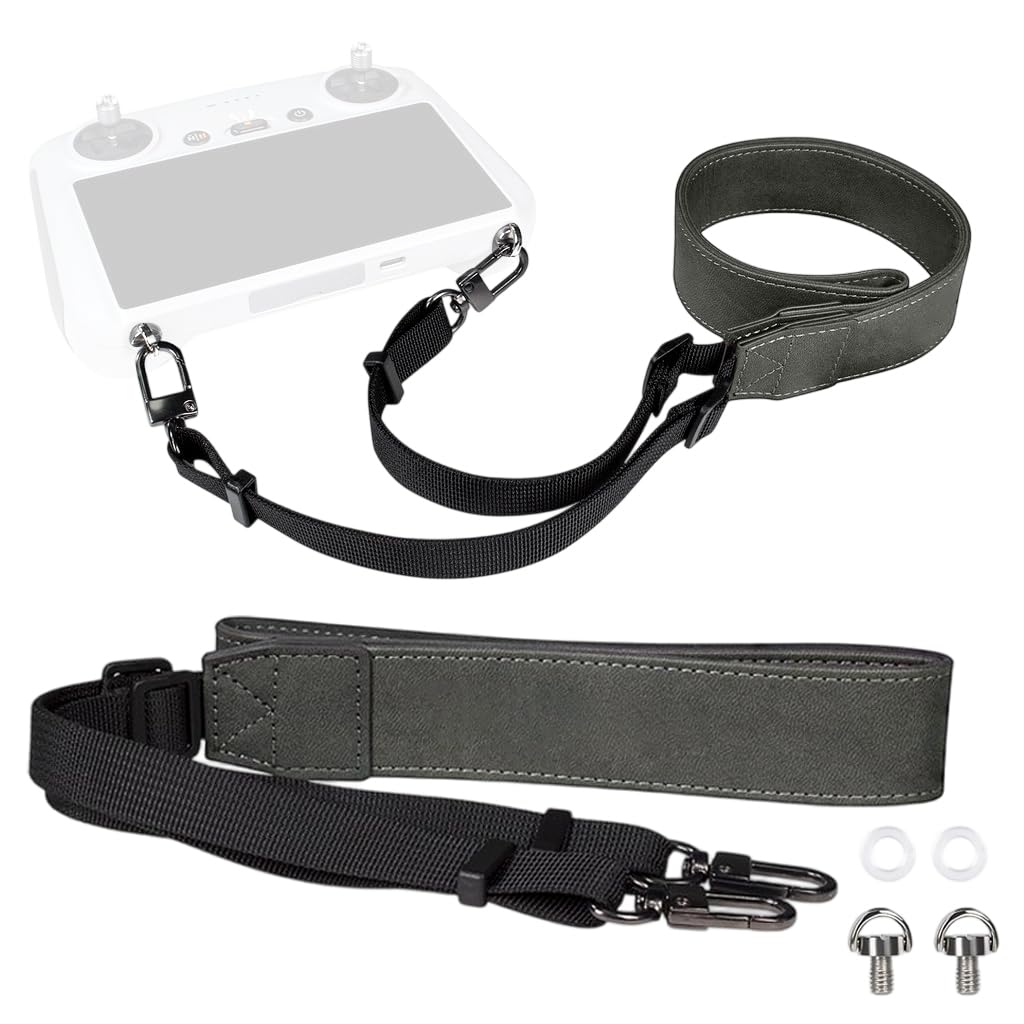 ZORBES® Neck Strap Lanyard for DJI RC & RC 2 & RC Pro Controller, for DJI Mini 4 Pro 29.5inch Lanyard, Soft Leather Lanyard Compatible with DJI RC PRO Mini3/4 Pro RC2 Smart Remote Accessories-image-4