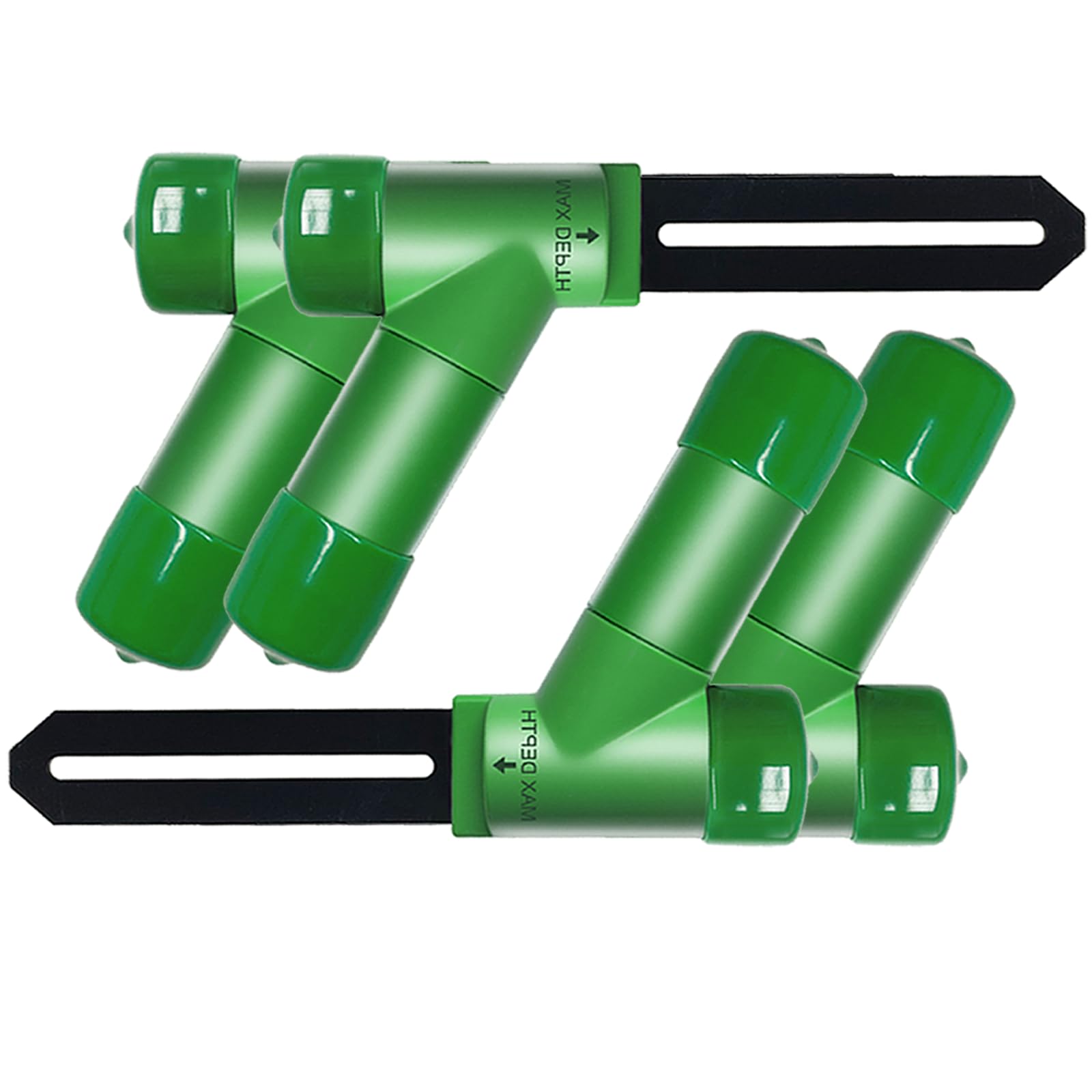 ECOWITT Smart Bodenfeuchtesensor, Bodenfeuchtigkeitsmesser, Gateway erforderlich, genaue Messung, kapazitive Sonde, Feuchtigkeitsmesser für Gartenpflanzen, nur Zubehör, 4er-Pack WH51