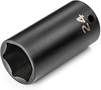 Vista 48 de TEKTON Dado de impacto de 6 puntos de 3/8 pulgadas x 8 mm de profundidad SID13108