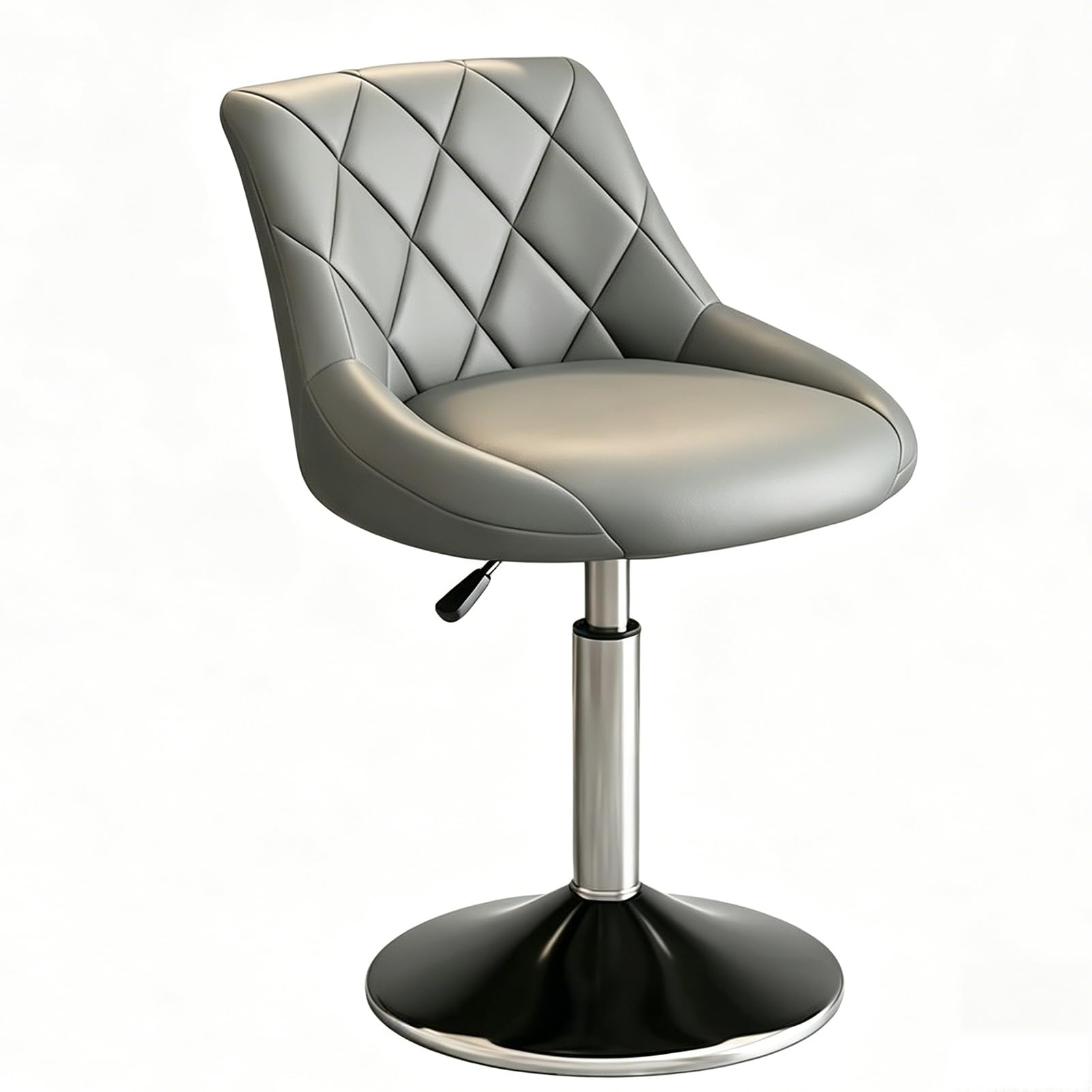 Tabouret de bar pivotant moderne avec dossier pour bar à domicile