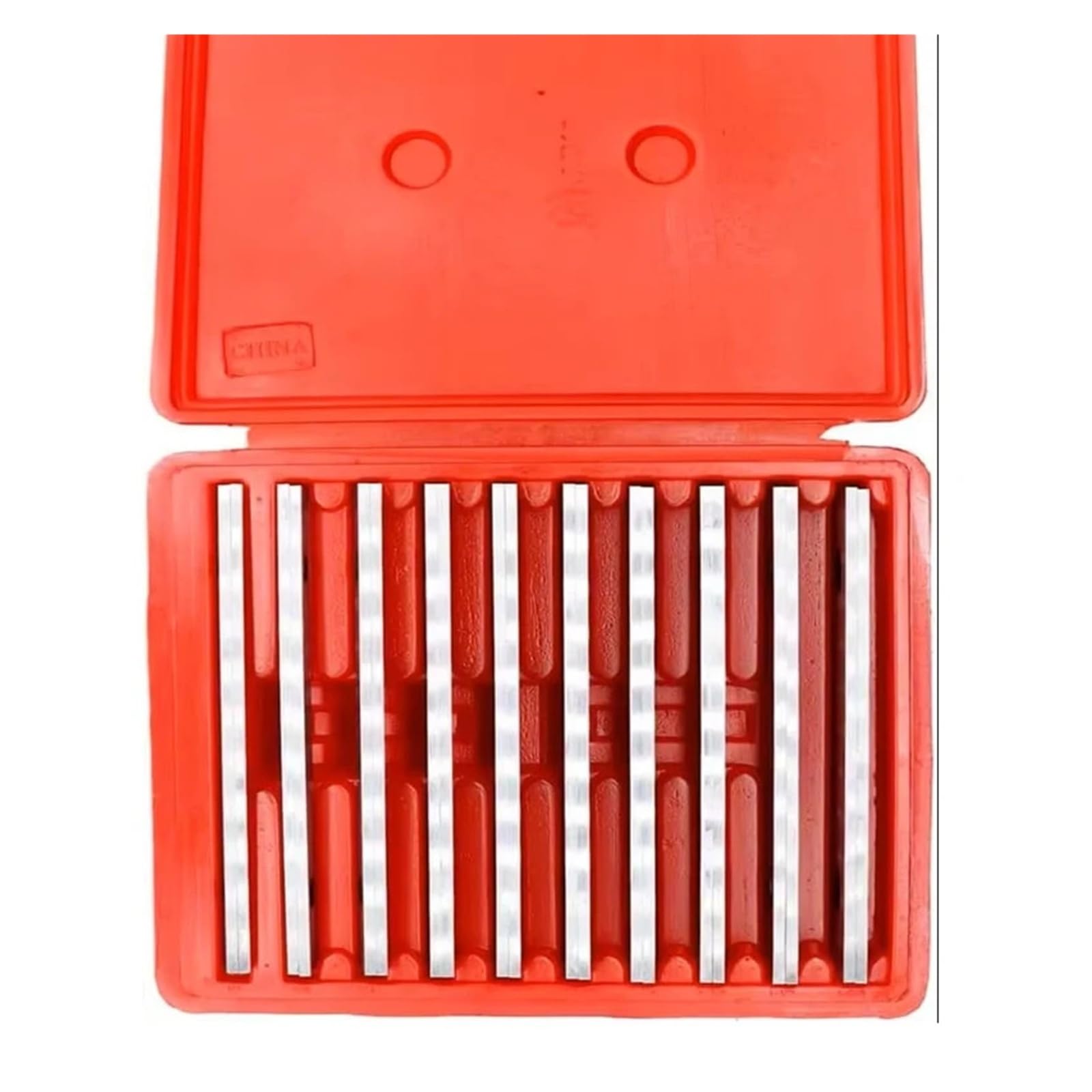 10 par precyzyjnych stalowych cienkich równoległych prętów zestaw 1/8 "/1/32" blok do precyzyjnej obróbki i pomiarów Precyzyjny pomiar(1-32)