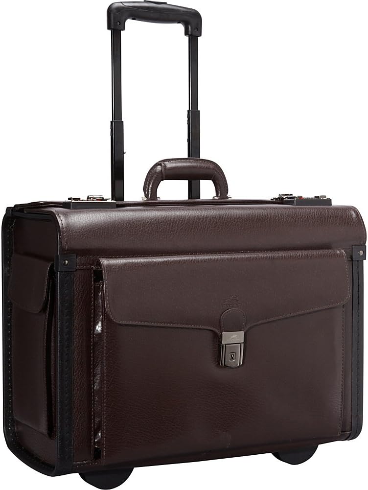 Mancini Business Collection Deluxe Wheeled Catalog Case