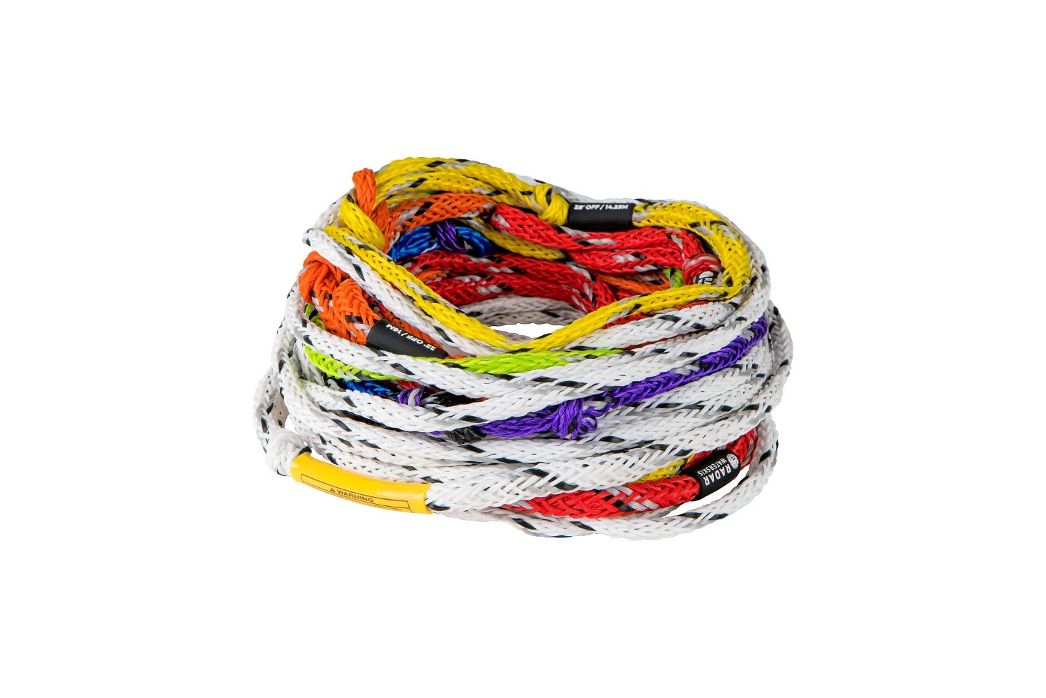 Radar Vapor - Looped 9-Section Mainline Rope - Tournament Colors