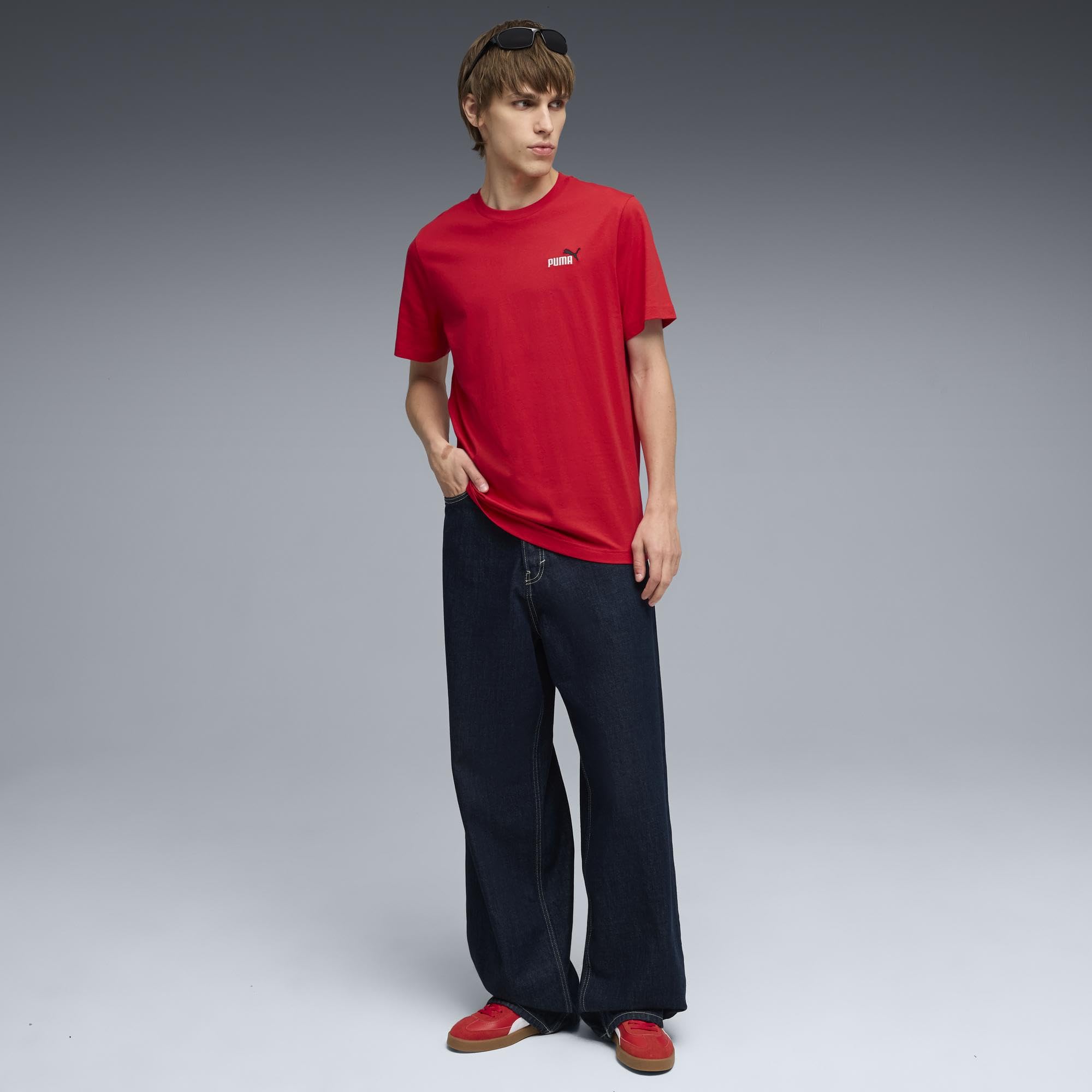 Puma Unisex 2 Color Small No. 1 Logo Tees, for All Time Red, XL EU – Ansicht 5