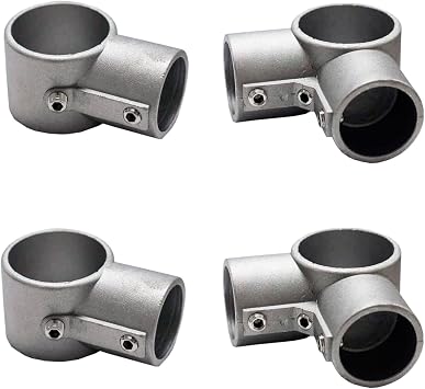 AmGood Heavy Duty Aluminum Brace Socket for Work Tables | 4 Piece Set