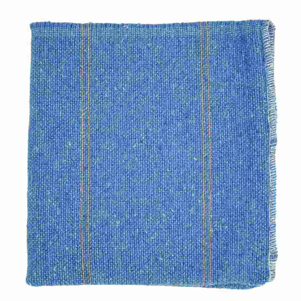 LNT France - Set di 5 panni originali Blue G, 50 x 100 cm, in tela di jeans riciclata. Multiuso, pulizia di tutti i pavimenti. Molto resistenti. Prodotto in Francia.